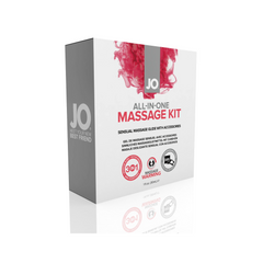 JO All-In-One Massage Glide Kit - Warming - Gift Set 1 floz / 30 mL