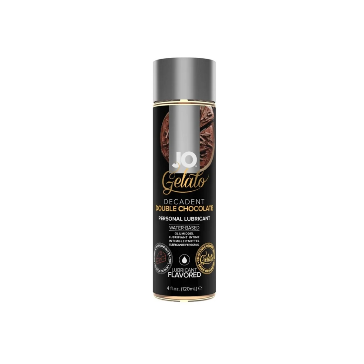 JO Gelato - Decadent Double Chocolate - Lubricant 4 floz / 120 mL