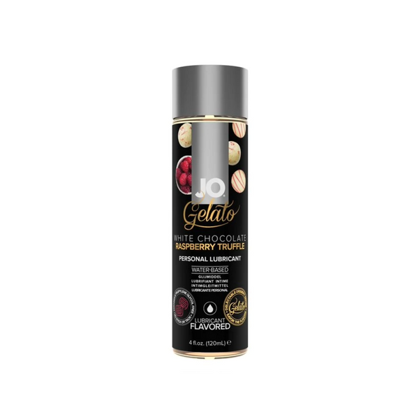 JO Gelato - White Chocolate Raspberry Truffle - Lubricant 4 floz