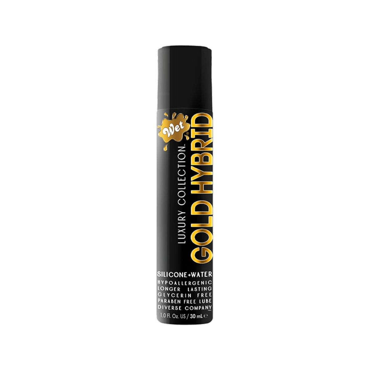 Wet® Gold Hybrid Water Silicone Blend 1 Fl. Oz./30mL