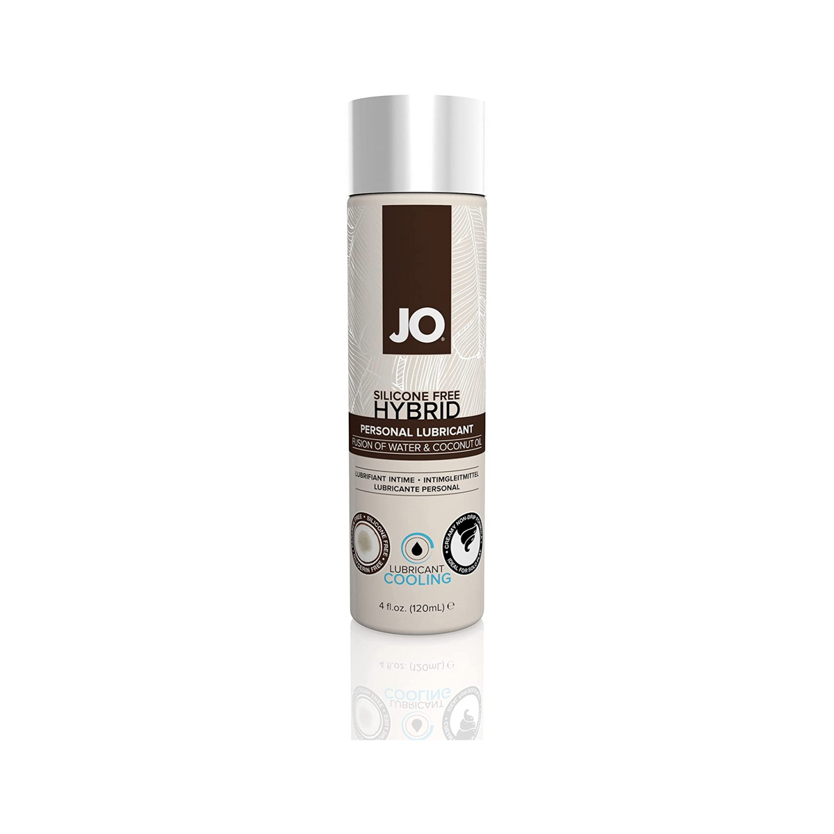 JO Coconut Hybrid - Cooling - Lubricant 4 floz / 120 mL